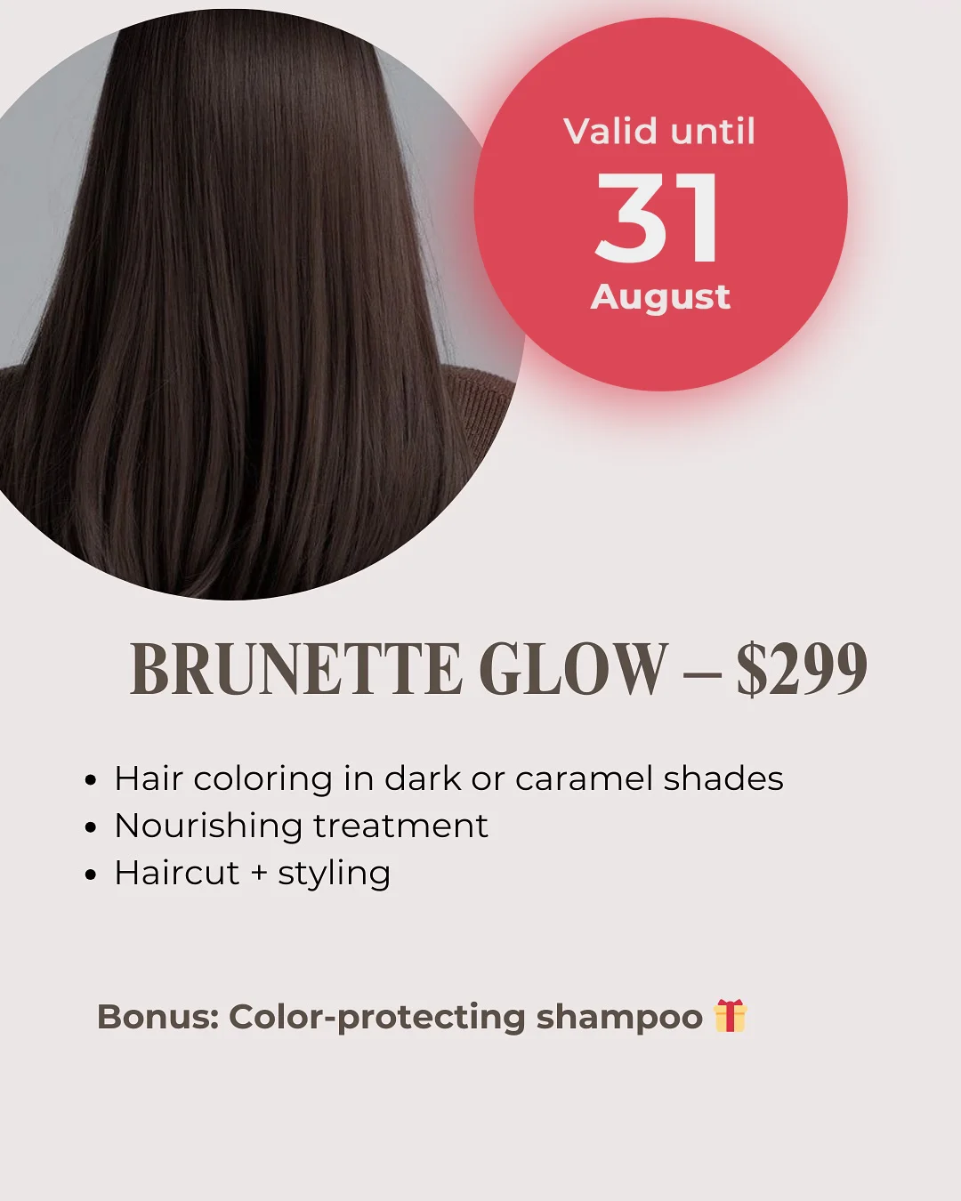 Brunette glow