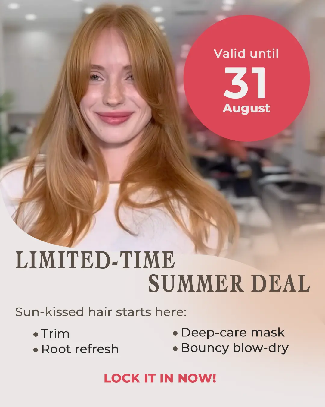 Limited‑time summer deal—lock it in now!