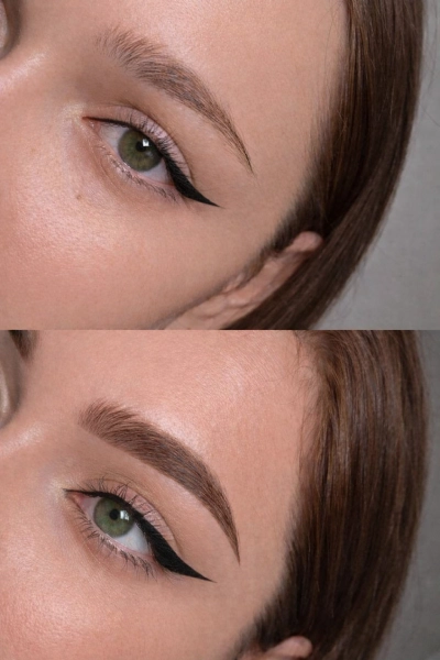 Results with Hybrid Brow Stain